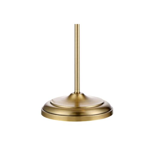 360 Lighting Culver Traditional Pharmacy Floor Lamp Standing LED Adjustable Height Plated 57" Tall Aged Brass Metal Shade Pole Light for Living Room Reading House Bedroom Home Decor - Image 2