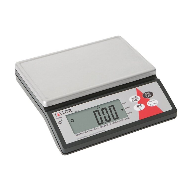 Taylor Precision TE10R Digital 10 Lb. Portion Scale with S/S Platform - Image 2