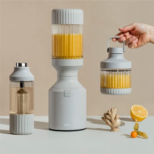 Beast Blender + Hydration System | Blend Smoothies and Shakes, Infuse Water, Premium Kitchen Countertop Design, 1000W (Cloud White) - Image 9
