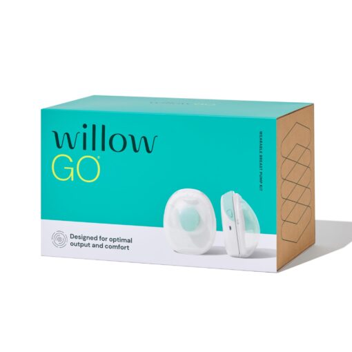 Willow Go - Hands Free Breast Pump - Wearable Breastfeeding Pump - Portable, Electric, Cordless, 9 Levels of Hospital Grade Suction Strength, App Compatible & Fits Fully in Bra - Postpartum Essentials - Image 3