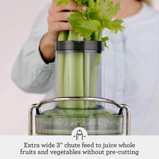 Breville BJE430SIL Juice Fountain Cold, 70 oz, Silver - Image 3