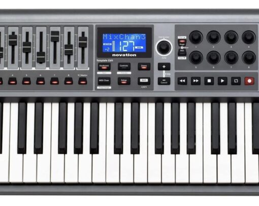 Novation Impulse 49 Keys USB bus-powered MIDI Controller Keyboard – Robust, ultra-responsive, full-size piano keyboard with aftertouch and velocity-sensitive pads – works on Mac or Windows - Image 3