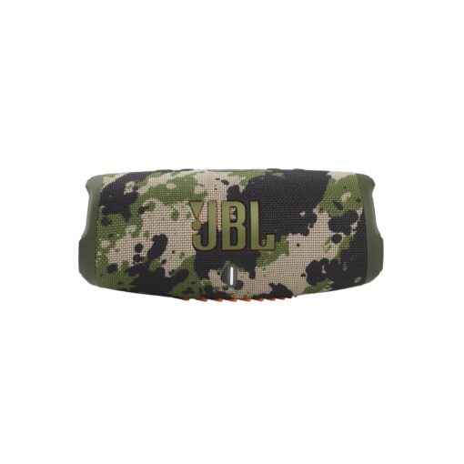JBL Charge 5 Waterproof Portable Speaker with Built in Powerbank and gSport Carbon Fiber Case (Green Camo) - Image 5