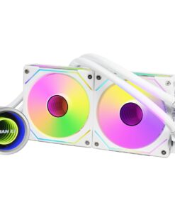 Lian Li GA II TRINITY SL-INF 240MM - AIO CPU Liquid Cooler - ARGB daisy-chainable radiator fans or UNI FAN SL-INF fans - for Intel LGA 1700, 1200, 115X, AMD AM5/AM4 Sockets (GA2T24INW.US)