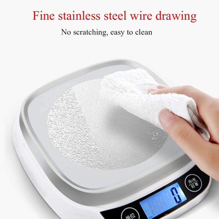 ZOCWJK Electronic Scales Digital Digital Kitchen Weighing Scales,Baking High Precision Kitchen Scale Food Cake Small Household Electronic Scales for Food( - Image 5