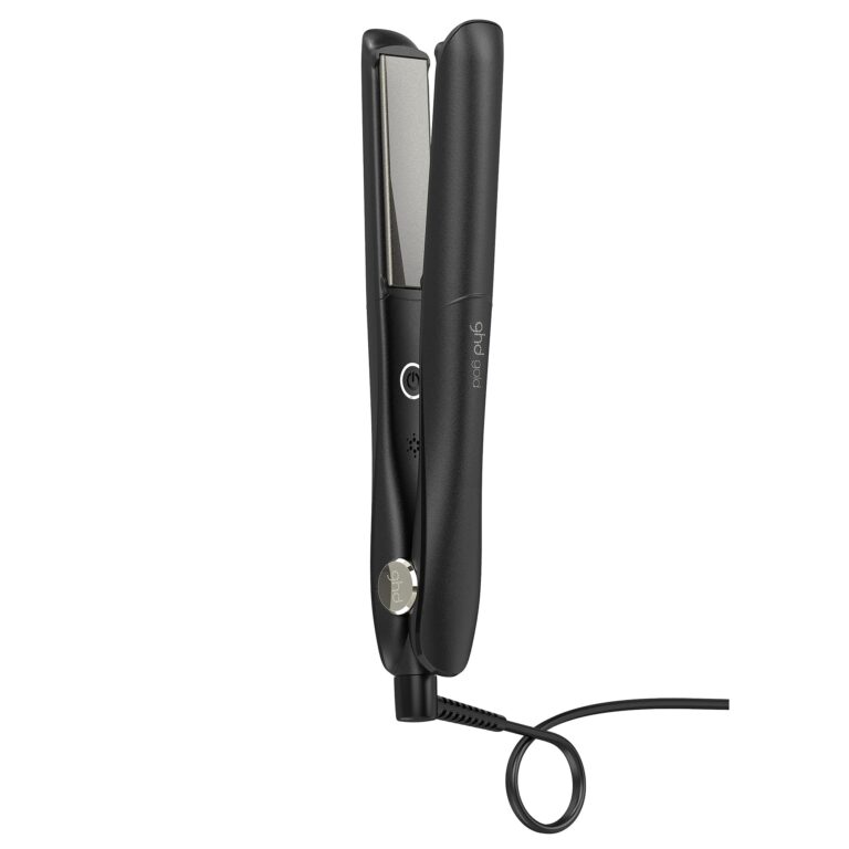 ghd Gold Styler Essentials Duo ― Gold 1" Flat Iron Hair Straightener (Black) with Bodyguard Heat Protection Hair Spray (4 fl. oz.) - Image 9