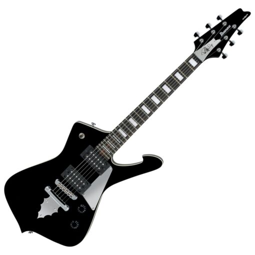 Ibanez PSM10BK Paul Stanley Signature MIKRO Black Short Scale Electric Guitar