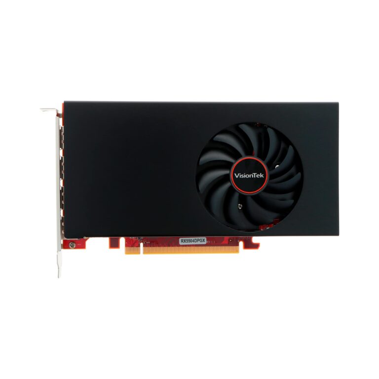 VisionTek AMD Radeon RX 550 4GB GDDR5 for PC – Computer Graphics Card: Supports 4k Monitor Resolution – x4 DisplayPort Outputs, PCI Express 3.0, DirectX 12, Bus-Powered - 901458 - Image 4
