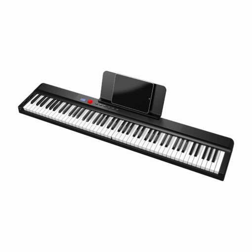 Longeye Foldable Piano Keyboard 88 Key Folding Piano Portable Electric Keyboard Semi Weighted Digital Piano for Beginners with Headphone, Sustain Pedal, Music Rest, Carry Case (Enhanced Sound) - Image 3