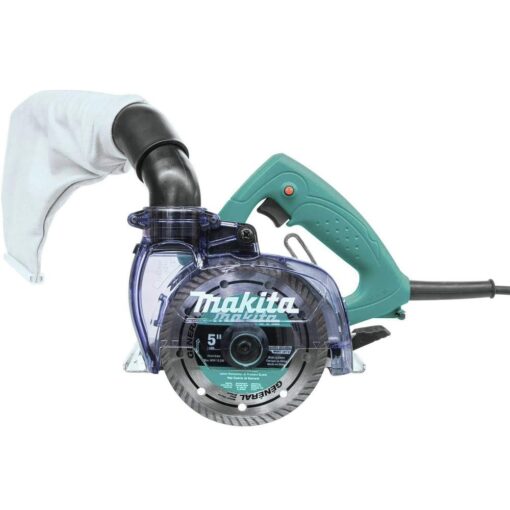 Makita 4100KB 5" Dry Masonry Saw, with Dust Extraction - Image 7