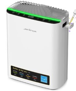 Jafända HEPA Air Purifiers for Home Large Rooms up to 1226ft², Quiet Air Cleaner for Bedroom Office, True HEPA Air Filter Capture 99.97% of Allergens, Pet Dander/Hair, Pollen, Dust, Mold, Smoke, Odors