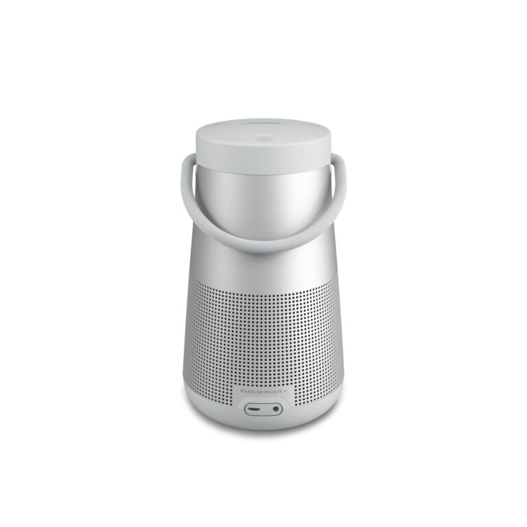 Bose SoundLink Revolve+ (Series II) Bluetooth Speaker, Portable Speaker with Microphone, Wireless and Water Resistant with 360 Degree Sound, Long Lasting Battery and Handle, Silver - Image 5