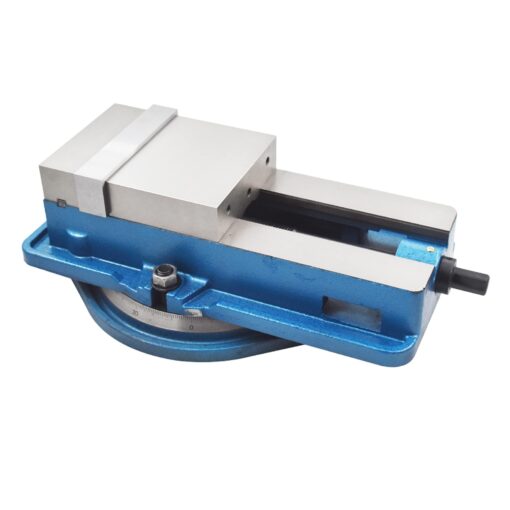 kimllier 6 Inch Heavy Duty Accuracy Milling Machine Lengthen Vise Ductile Iron Accuracy Lock Down Vise with 360 Degree Swiveling Base Fit for Finishing Milling Drilling Machines Accuracy Parts - Image 6