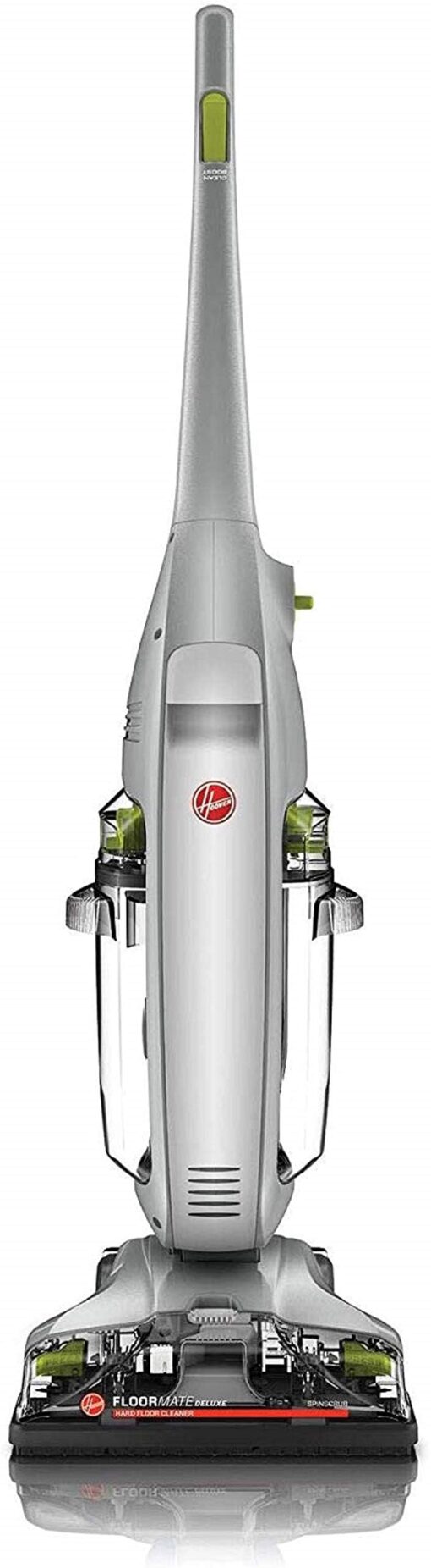 Hoover FloorMate Deluxe Hard Floor Cleaner Machine, Lightweight Cleaning Machine, Floor Scrubber with Spin Scrub Brushes, Wash and Dry Mode, Ideal for Hardwood, Vinyl, Tile, Laminate and More