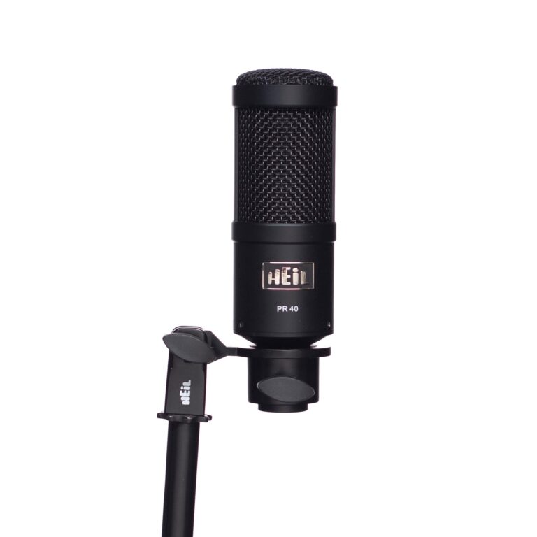 Heil PR 40 Dynamic Microphone for Streaming, Podcast, Recording, and Broadcast, XLR Microphone for Live Music, Wide Frequency Response, Smooth Sound, Superior Rear Noise Rejection and Durable - Black - Image 7