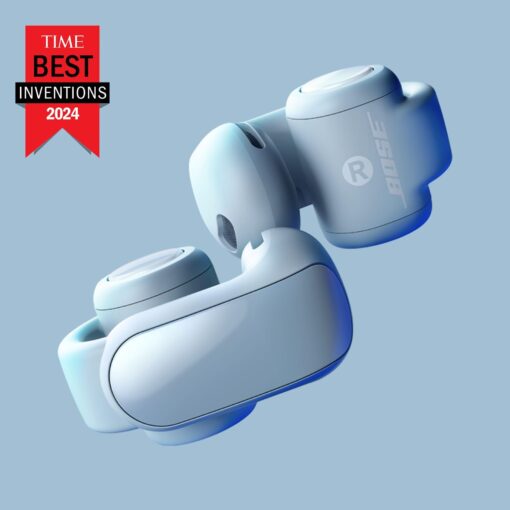 Bose Ultra Open Bluetooth Earbuds, True Wireless Earbuds with OpenAudio for Awareness, Clip On Design for Comfort, Immersive Audio, Up to 48 Hrs of Playtime, Moonstone Blue - Limited Edition Color - Image 7