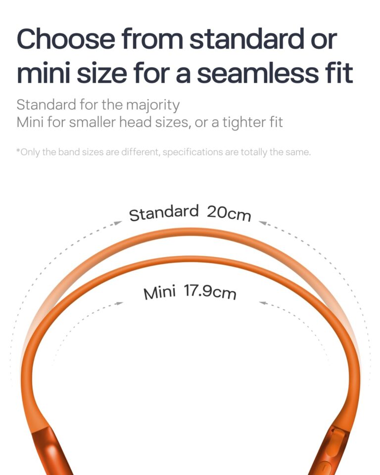 SHOKZ New OpenRun Pro 2 - Open-Ear, Bone Conduction Sport Headphones - with Headband - Sweat Resistant, Workout Headphones - Secure, Wireless, Comfortable Fit-Deep Bass and Smart Mic App - Image 5