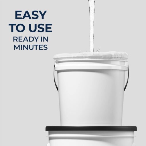 Outback Emergency Drinking Water Filter System - Gravity Fed Bucket Water Filtration for Survival, Off-Grid, Disaster Preparedness, Travel, & Camping, Bug Out Kit, Up to 24 Gallons a Day - Image 5