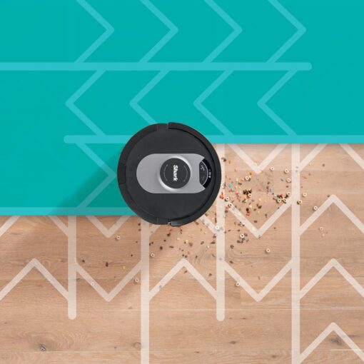Shark UR2500SR AI Ultra Robot Vacuum, with Ultra Clean, Home Mapping, 30-Day Capacity Bagless Self Empty Base, Perfect for Pet Hair, WiFi, Compatible with Alexa, Black/Silver (Renewed) - Image 4