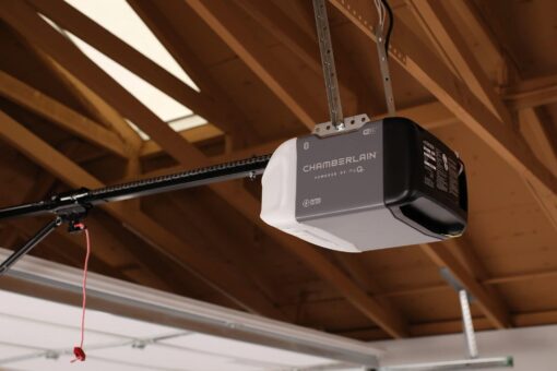Chamberlain C2212T Smart Wi-Fi Garage Door Opener, 1/2-HP Chain Drive Motor - Quantity 1 - Image 4