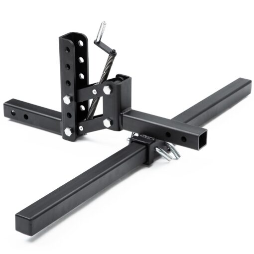YITAMOTOR ATV/UTV Manual Implement Lift 1-Point Lift System Fits 2 Inch Receiver, 50 Inches Width