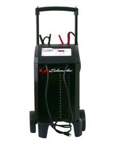 Schumacher Electric Wheeled Battery Charger and Engine Starter, SC1632, 4-in-1, Fully Automatic, 225 Craniking Amps, 40 Amp Boost Mode, 6 Volt, 12 Volt, for Car, SUV, Truck, and Marine Batteries