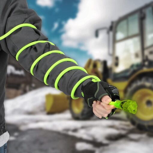 Flexzilla Pro Extension Cord, 10/3 AWG SJTW, 100 ft., Lighted Plug, Indoor/Outdoor, ZillaGreen - FZ512935 - Image 7