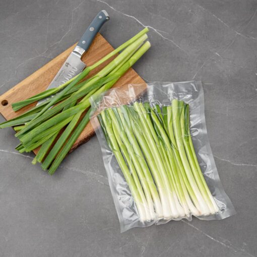 Restaurantware Fresh Hero 14 x 12 Inch Vacuum Sealer Bags 1000 Food Storage Bags - 3 mil Thick Microwavable Clear Plastic Sous Vide Bags Freezable For Storing Food Or Sous Vide Cooking - Image 11