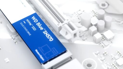 Western Digital 2TB WD Blue SN570 NVMe Internal Solid State Drive SSD - Gen3 x4 PCIe 8Gb/s, M.2 2280, Up to 3,500 MB/s - WDS200T3B0C - Image 2