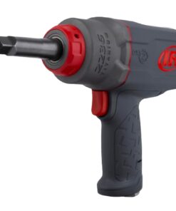 Ingersoll Rand 2236QTIMAX-2 DXS2 1/2" Air Impact Wrench, 2" Extended Anvil, Quiet, 1500 ft-lb Torque, Titanium Hammercase, Friction Ring Retainer, Pistol, Interchangeable Anvil, Multi-functional Tool