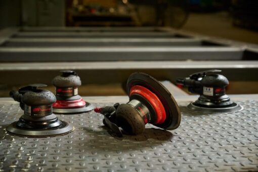 Ingersoll Rand 4152-HL Composite 6-Inch Orbital Palm Pneumatic Sander with Hook and Loop Pad - Image 8
