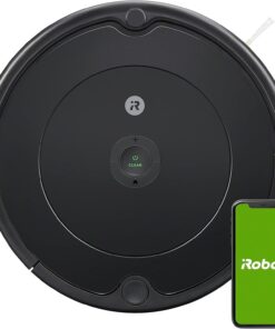 iRobot Roomba 692 Robot Vacuum-Wi-Fi Connectivity, Compatible with Alexa, Good for Pet Hair, Carpets, Hard Floors, Self-Charging, Charcoal Grey (Renewed)