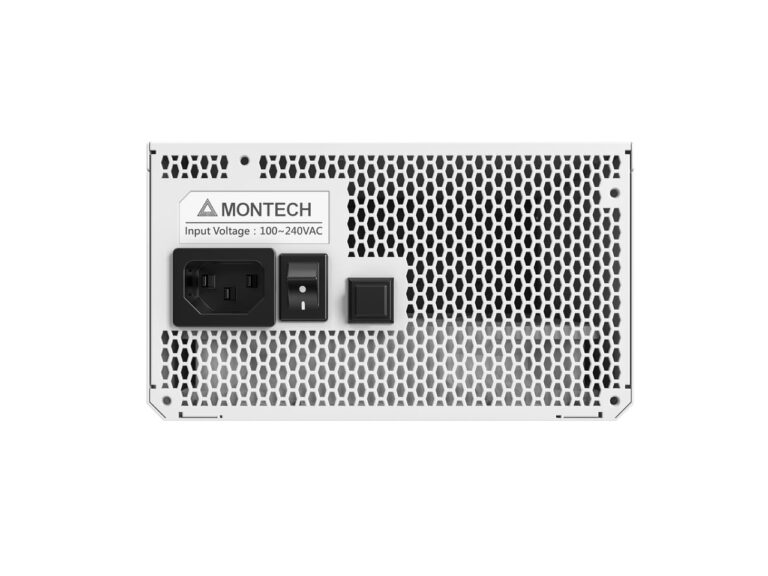 Montech Titan PLA 750W High-End ATX Gaming Power Supply - 80 Plus Platinum & Cybenetics Platinum - Fully Modular - ATX 3.1 & PCIe 5.1 Ready -10 Years Coverage - White - Image 6