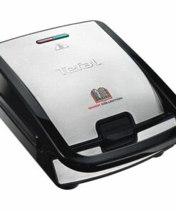 TEFAL MENAGE - Snack collection-700 W-2 jeux de plaques croques et gaufres-2 livrets de recettes-Noir inox - TEFAL MENAGE - FDS-119997
