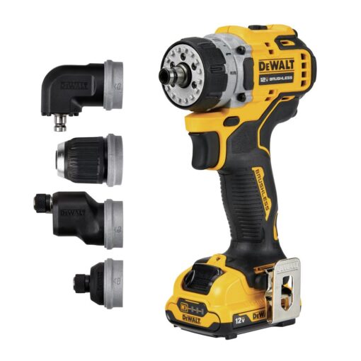DEWALT XTREME(TM) 12V MAX* Brushless Cordless 5-in-1 Drill/Driver Kit (DCD703F1) - Image 7