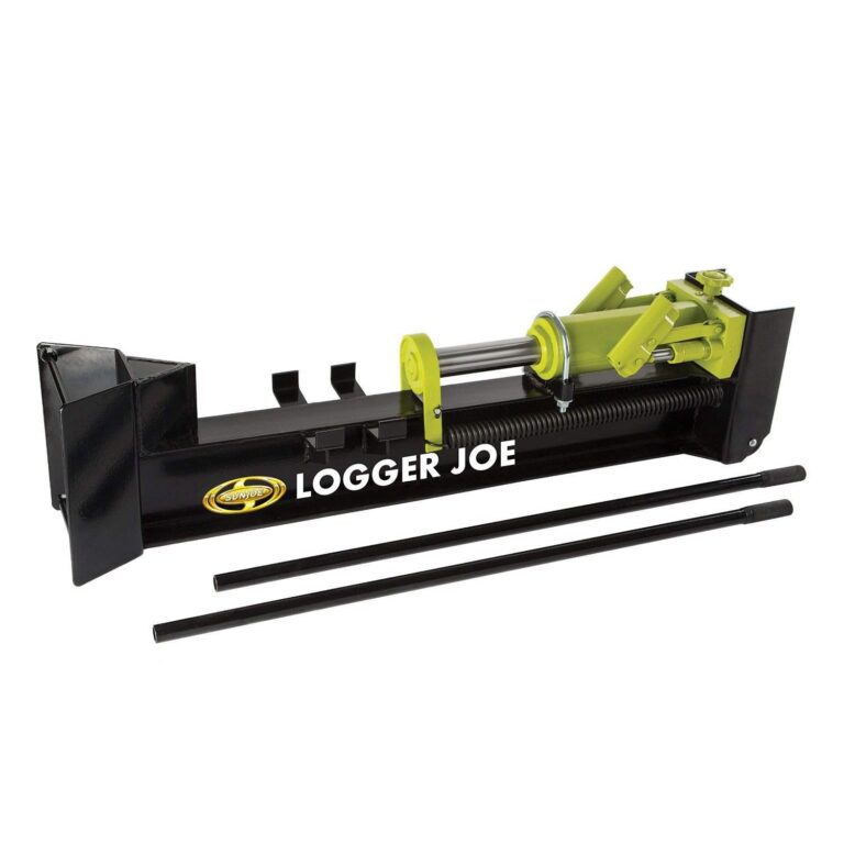 Sun Joe Hydraulic Steel Beam Log Splitter, 10 Ton Capacity Firewood Tool, Green - Image 4