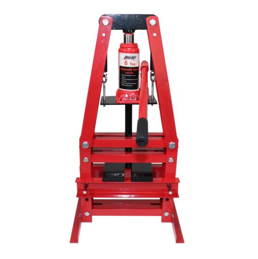 Dragway Tools 6-Ton Benchtop Hydraulic A-Frame Shop Press with Press Plates - Image 8