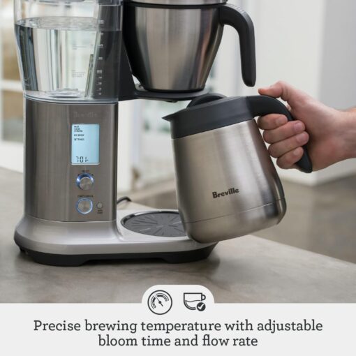 Breville Precision Brewer Drip Coffee Machine, Thermal Carafe, One Size, Brushed Stainless Steel - Image 5