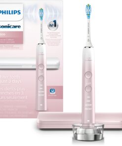 PHILIPS Sonicare 9000 Special Edition Rechargeable Toothbrush, Pink/White, HX9911/90