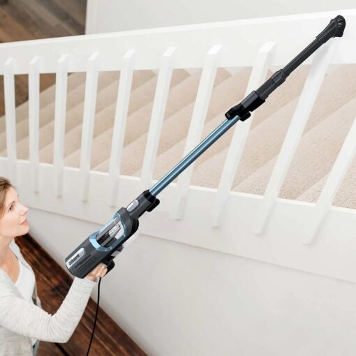 Shark UV580 Corded Stick Vacuum Performance Ultralight DuoClean with Self-Cleaning Brushroll, Removable Handheld, Blue (Renewed) - Image 7