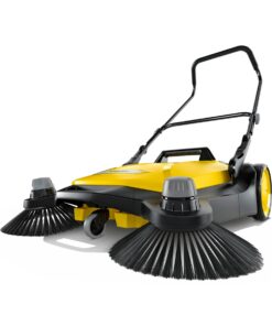 Kärcher - S 6 Twin Walk-Behind Outdoor Hand Push Floor Sweeper - 10 Gallon Capacity - 33.9" Sweeping Width - Sweeps up to 32,300 Square Feet/Hour