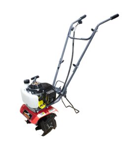 Thunderbay Cultivator 2Cycle 52cc Gas Powered Tiller w/Adjustable 4 Steel Tines Small Rototiller
