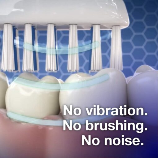 Emmi-dent Oral Waver Electric Toothbrush with 100% Ultrasound Technology, Gentle Vibration and Nano-Bubble Toothpaste. Ideal for Sensitive Teeth, Plaque Removal and More! (Half Year Supply Set) - Image 5
