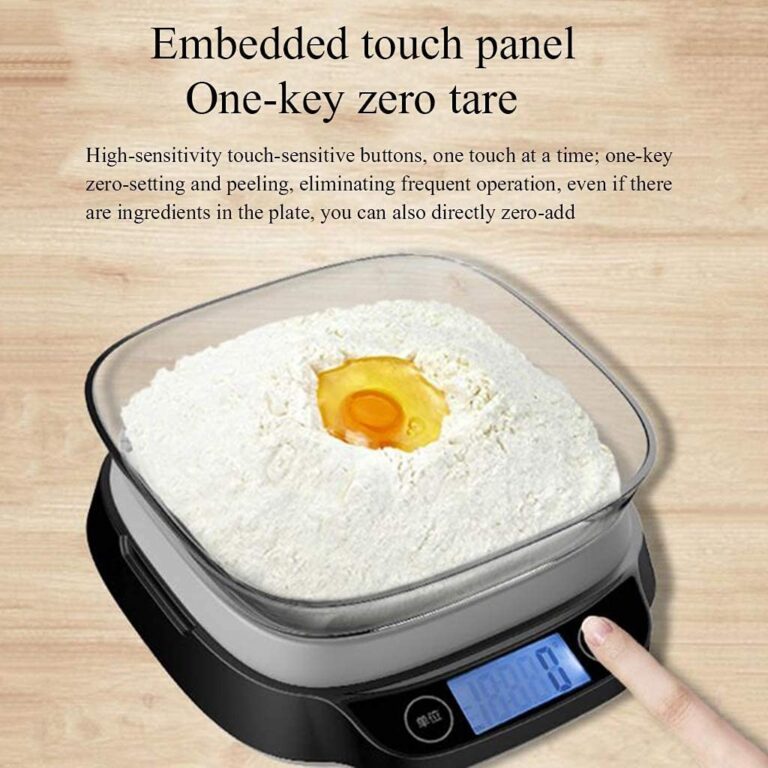 ZOCWJK Electronic Scales Digital Digital Kitchen Weighing Scales,Baking High Precision Kitchen Scale Food Cake Small Household Electronic Scales for Food( - Image 2