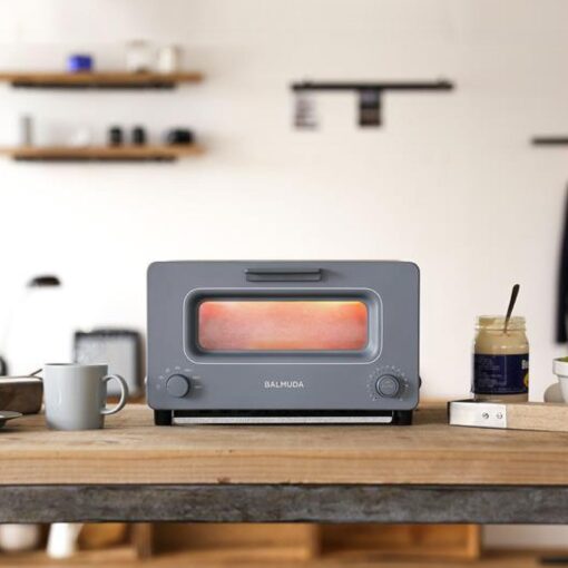BALMUDA The Toaster | Steam Oven Toaster | 5 Cooking Modes: Sandwich Bread, Artisan Bread, Pizza & Pastry, Oven | Precise Heat Control | Steam Technology | Baking Pan | US Version | Gray - Image 9