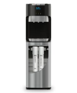 Brio 400 Series Self-Cleaning UV Bottleless Water Cooler Dispenser - with 2-Stage Water Filter and Installation Kit, Tri Temp Dispense, Child Safety Lock - UL Approved