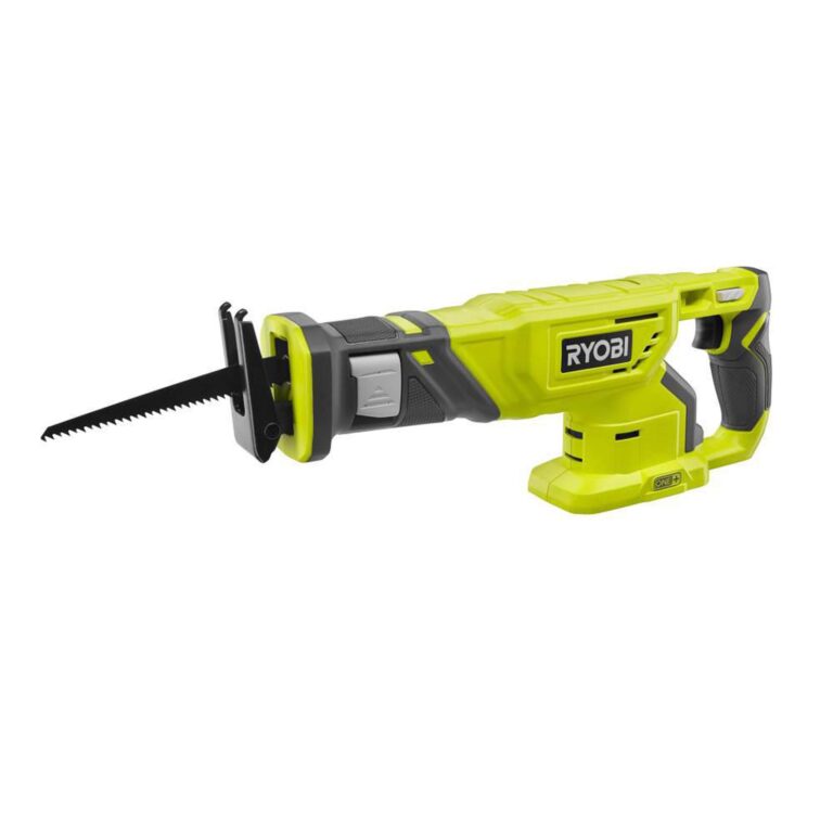 RYOBI P1819 18V One+ Lithium Ion Combo Kit (6 Tools: Drill/Driver, Impact Driver, Reciprocating Saw, Circular Saw, Multi-Tool, LED Worklight, 4.0 Ah & 1.5 Ah Battery, Charger, Bag) - Image 6