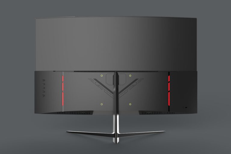 ZZA 32-Inch QHD Curved Gaming Monitor - 2K Resolution, 165Hz/180Hz Refresh Rate, 1ms Response Time, FreeSync & G-Sync, HDR10, 122% sRGB Coverage, DP/HDMI, VESA Mount Compatible - Image 6