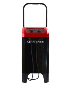 CRAFTSMAN Wheeled Battery Charger and Engine Starter, CMXCESM233, 2-in-1 Manual Timer Controlled, 250 Cranking Amps, 6 Volt, 12 Volt, for Car, SUV, Truck, and Marine Batteries