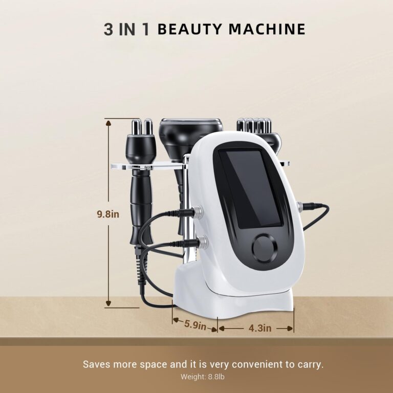 MZONG Non - Wireless RF Skin Rejuvenator - LED Light Combo for Face & Body Wrinkle Reduction - Image 3